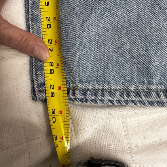 Levis '94 Baggy Jeans Womens Size 18W Blue Denim Straight Leg Light Wash - Picture 6 of 11